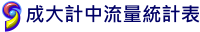 成大計中流量統計表
